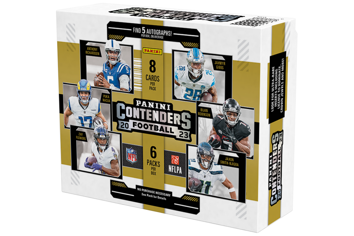 2023 Panini Contenders Football Hobby 12 Box Case