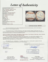 500 Home Run Club (11) Signed NL Baseball Mickey Mantle Williams & More JSA LOA
