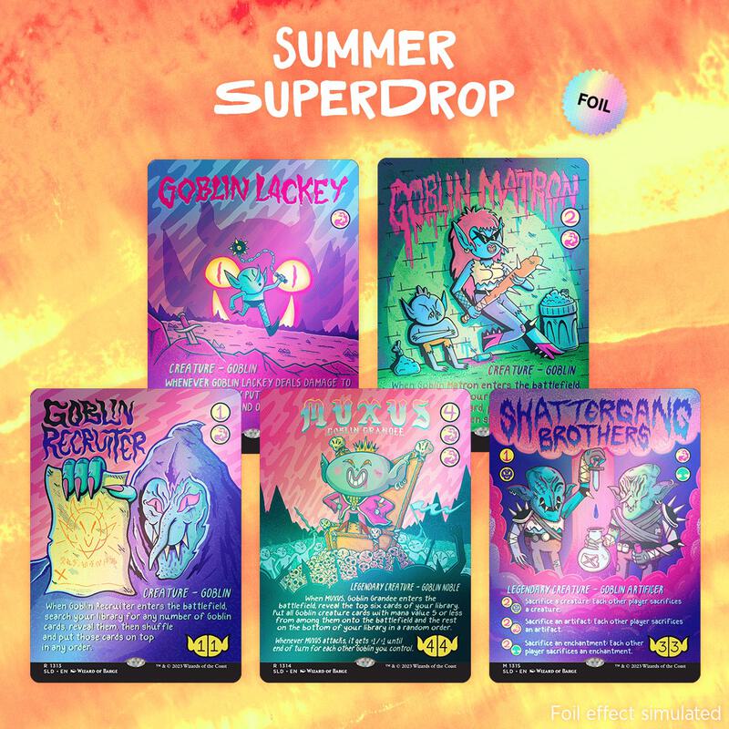 Secret Lair Drop: Goblin & Squabblin' - Rainbow Foil Edition