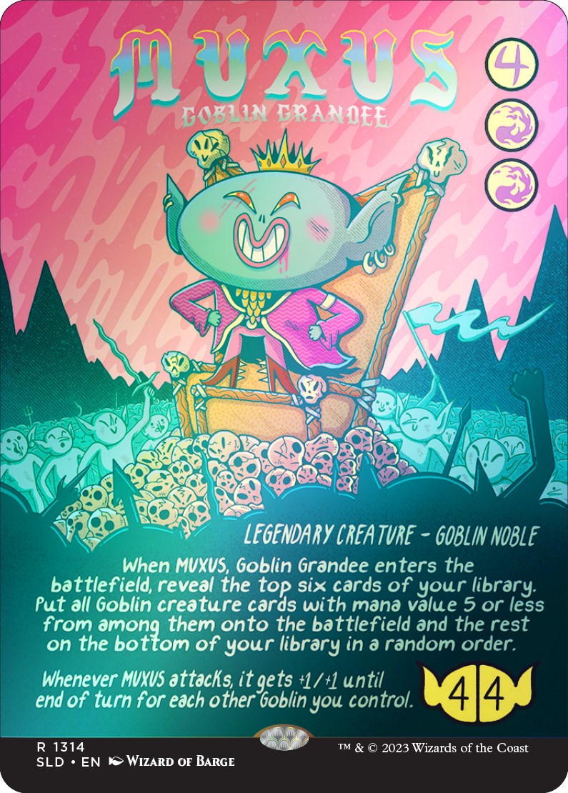 Muxus, Goblin Grandee (Rainbow Foil) [Sld - 1314]