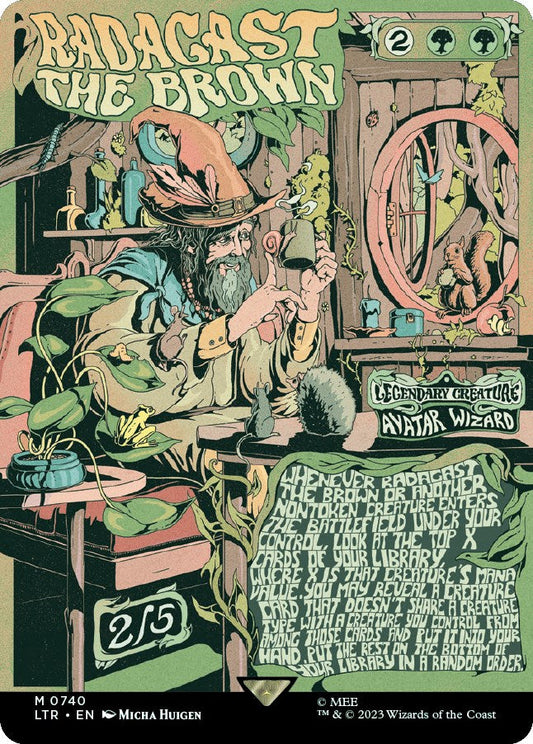 Radagast The Brown (Borderless Poster) [Ltr - 740]