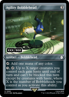 Agility Bobblehead (Serial Numbered) - Universes Beyond: Fallout (Pip)