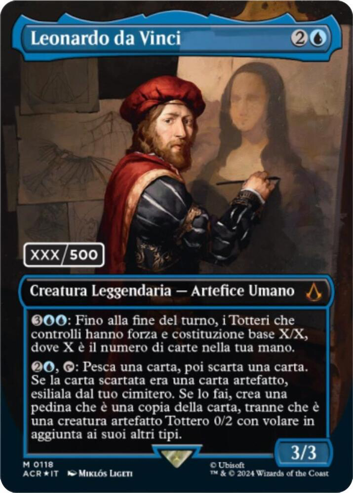 Renata, Calleleonardo Da Vinci (Italian) (Serial Numbered) - Universes Beyond: Assassin's Creed (Acr)
