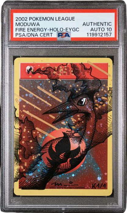 PSA Auto 10 Moduwa Moltres Fire Energy-Holo