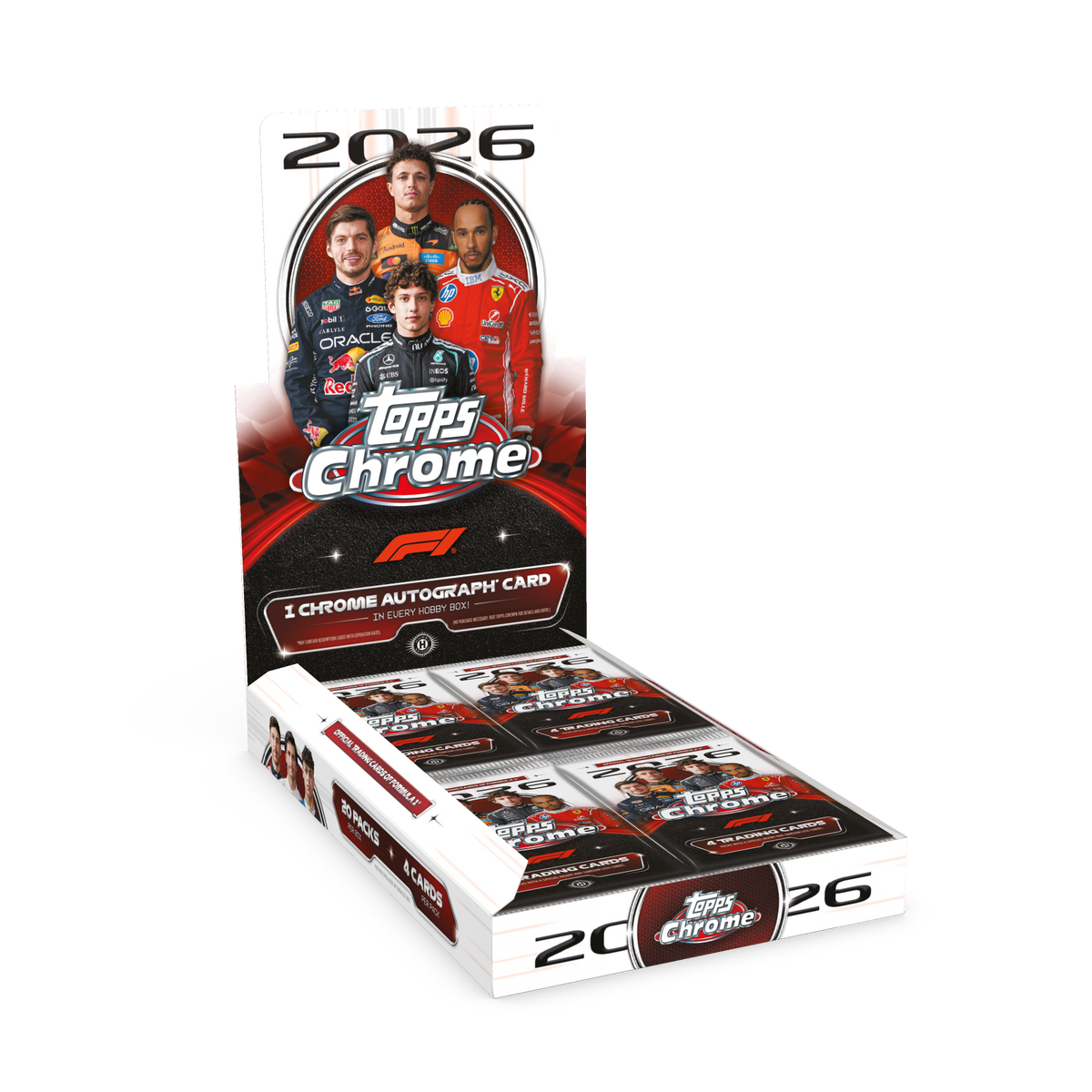 2026 Topps Chrome Formula 1 Hobby Box