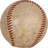 Robert Clemente Rookie Signed 1955 Pirates NL Baseball + 27 Others JSA LOA