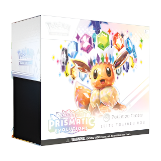 2025 Pokemon Prismatic Evolutions "Pokemon Center" Elite Trainer Box (Exclusive) Sv