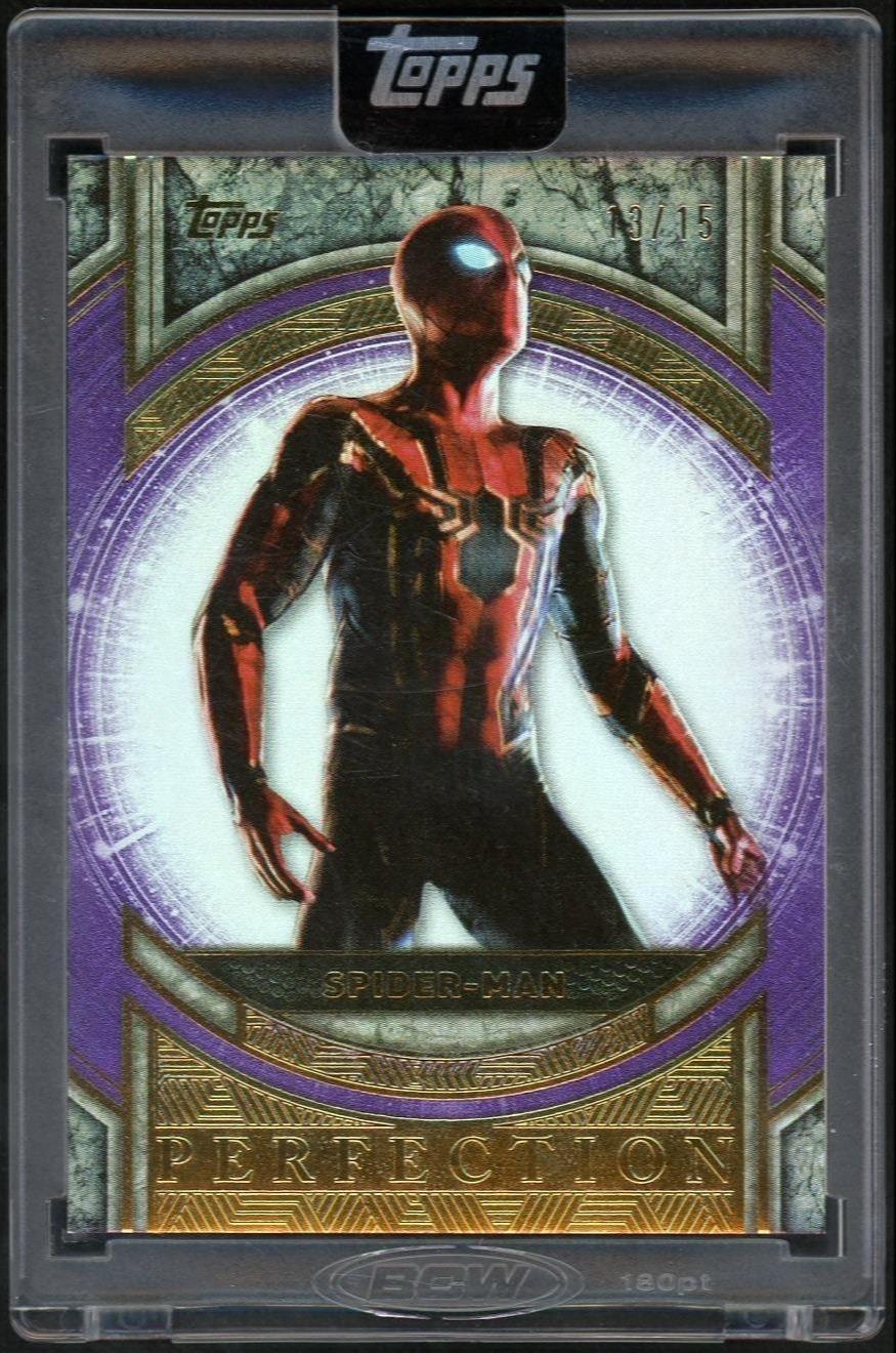 2025 Topps Marvel Studios The Collector Spider-Man Perfection /15