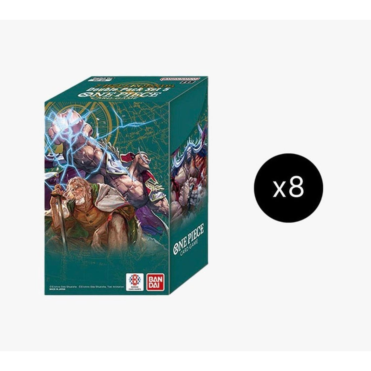One Piece: Two Legends Double Pack Volume 5 Set Display (8) (Dp-05)