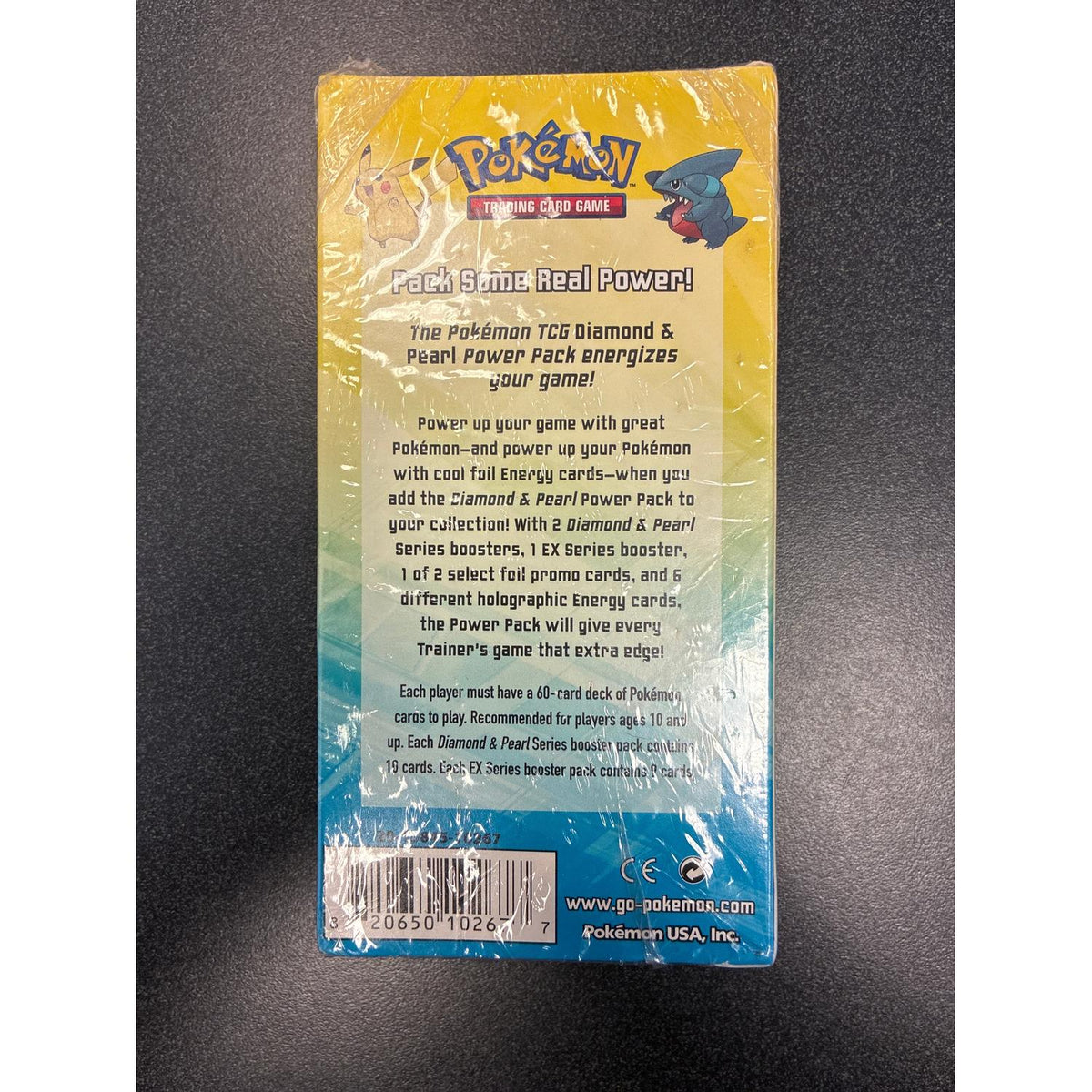 Gible Diamond & Pearl Power Pack (Contains 1 Random Ex Series Booster + More)