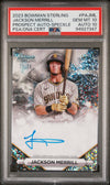 2023 Bowman Sterling Jackson Merrill #PS-JML Autograph Speckle /99 PSA 10 Auto 10