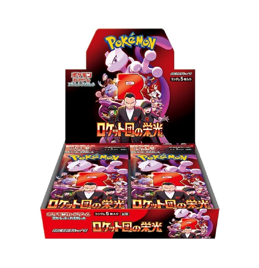 Pokemon Scarlet & Violet Glory Of Team Rocket Japanese Booster Box
