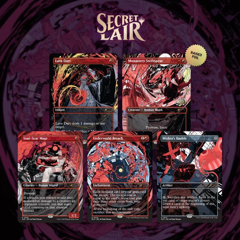 Secret Lair Drop: Vroooooommmmmm! - Raised Foil Edition