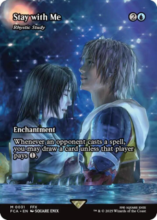 Stay With Me - Rhystic Study (Showcase) - Final Fantasy: Through The Ages (Fca)
