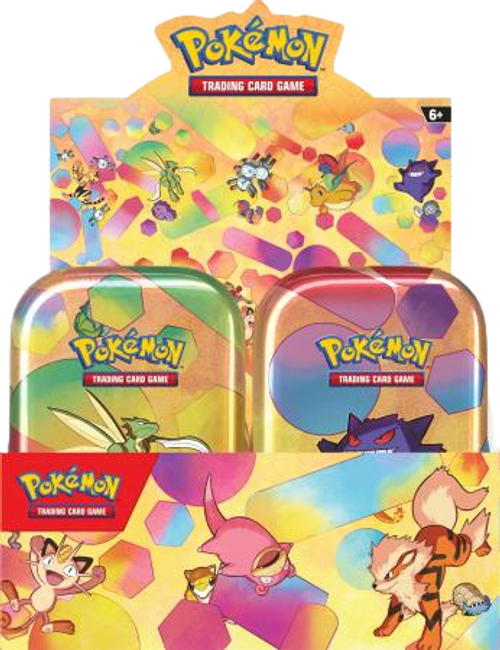 151 Mini Tins Display Box Of 10