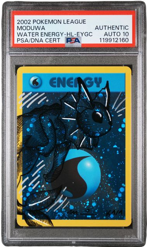 PSA Auto 10 Moduwa Vaporeon Water Energy-Holo