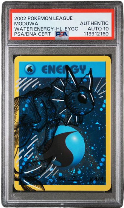 PSA Auto 10 Moduwa Vaporeon Water Energy-Holo