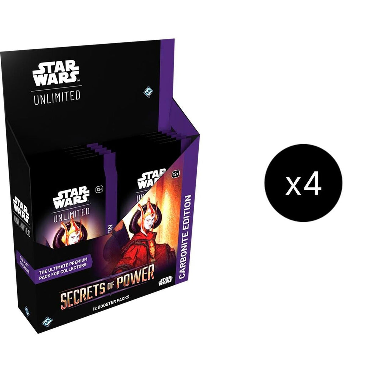 Secrets Of Power Carbonite Edition - Booster Case