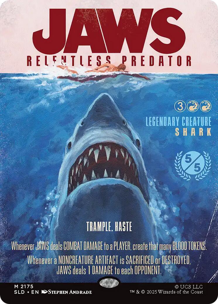 Jaws, Relentless Predator [Sld - 2175]
