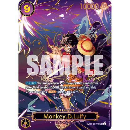 Monkey.D.Luffy - Op09-119 (Sp) (Op09-119) [Carrying On His Will] Foil