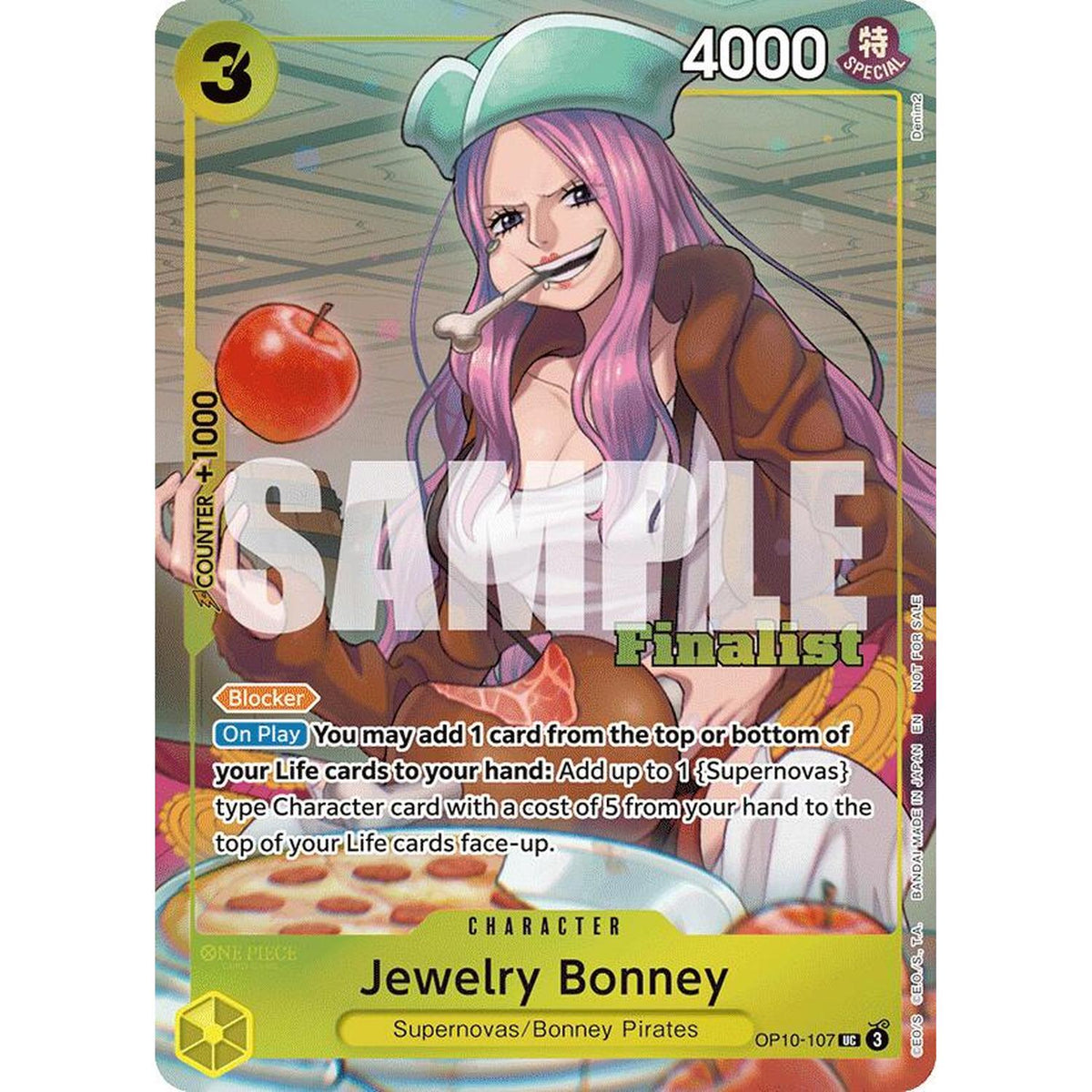 Jewelry Bonney (Cs 25-26 Finalist Card Set 2) (Op10-107) [One Piece Promotion Cards] Foil