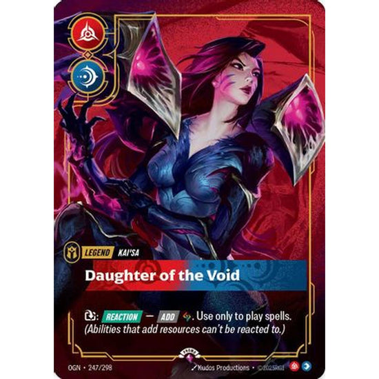 Kai'sa - Daughter Of The Void (Metal) (247/298) [Riftbound Organized Play Promotional Cards] Foil