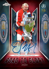 2025/26 Topps UEFA Club Competitions Chrome Soccer Hobby 12 Box Case