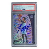 Ja Morant Signed 2021 Panini Revolution #83 Grizzlies Trading Card PSA/DNA Gem MT 10