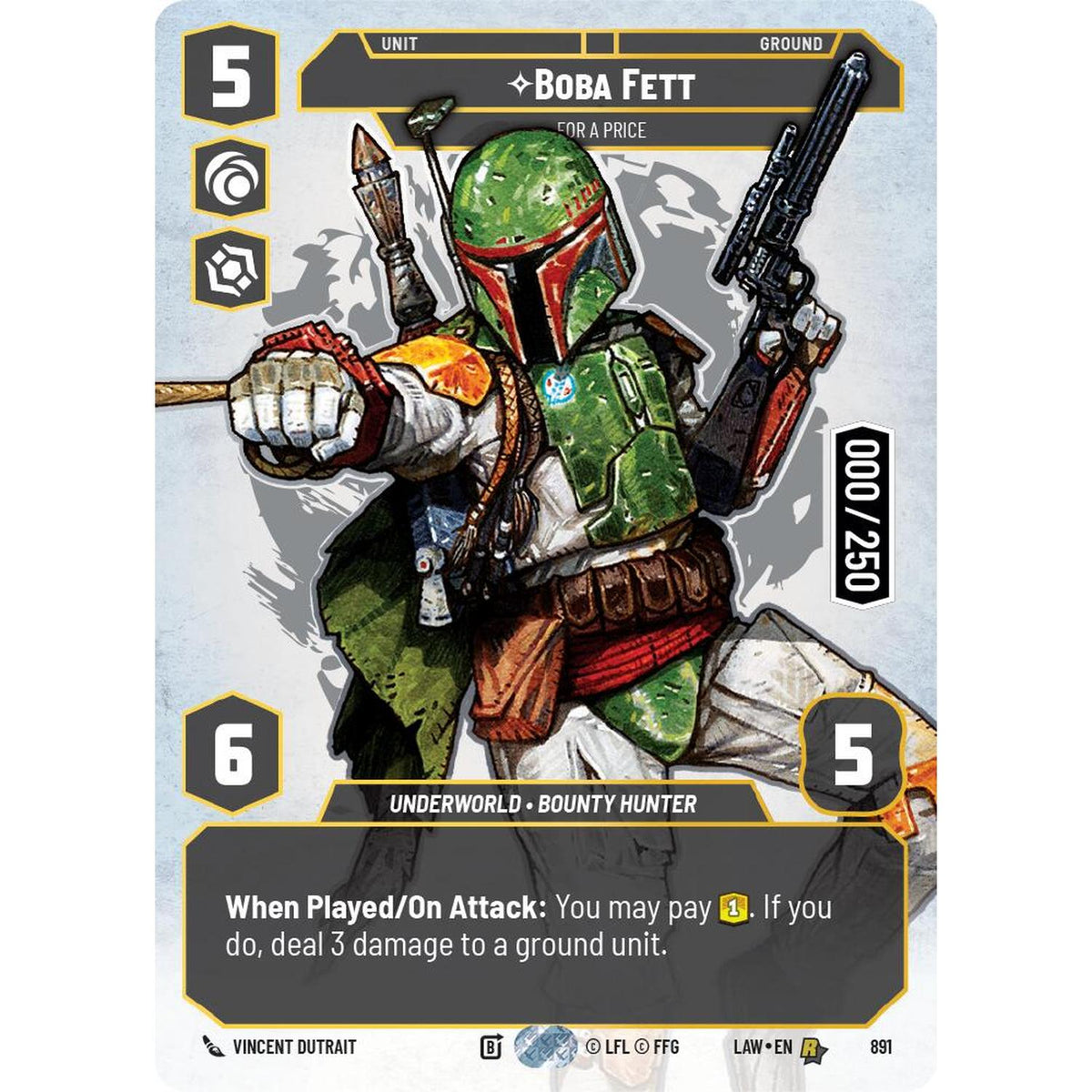 Boba Fett - For A Price (Serialized) (891) (891) [A Lawless Time]