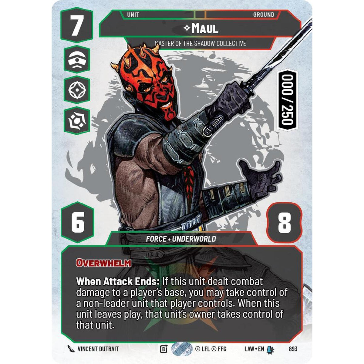 Maul - Master Of The Shadow Collective (Serialized) (893) (893) [A Lawless Time]