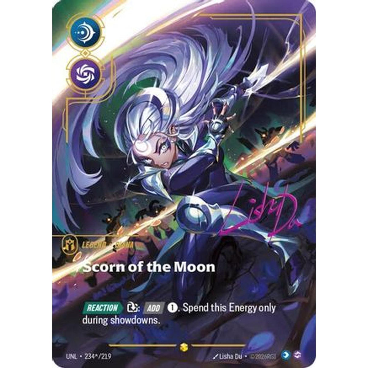 Diana - Scorn Of The Moon (Signature) (234*/219) [Unleashed] Foil