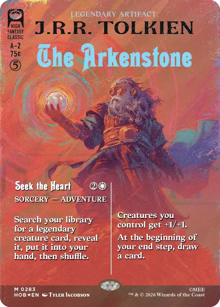 The Arkenstone (Borderless) (Surge Foil) [Hob - 283]