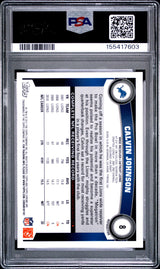 2011 TOPPS CHROME 8 CALVIN JOHNSON XFRACTOR PSA 10