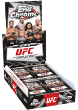 2026 Topps UFC Chrome Hobby 12 Box Case