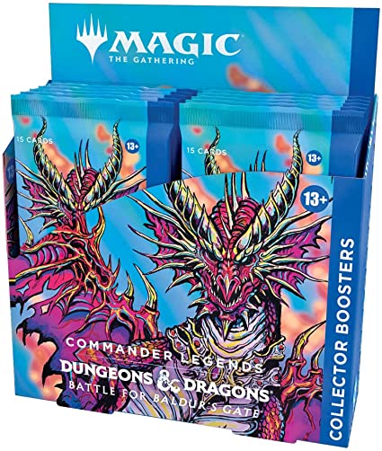 Magic The Gathering Legends Battle At Baldur's Gate Collector Booster Box