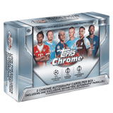 2025/26 Topps UEFA Club Competitions Chrome Soccer Delight 6 Box Case