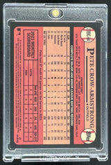 2024 Topps 1989 35th Chrome Orange #2T89C-64 Pete Crow-Armstrong Auto /25