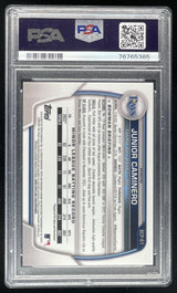 2023 Bowman Chrome Prospects Refractor #BCP-61 Junior Caminero RC /499 PSA 10