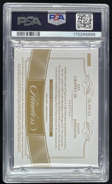 2020 Flawless Dual Sapphire #DS-GJ Ken Griffey Jr. Randy Johnson Auto /7 PSA 9