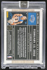 2023-24 One & One Basketball Timeless Moments Purple Aaron Gordon Auto /35