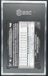2025 Topps Chrome Black Green Wave Refractors #50 Shohei Ohtani /99 SGC 8.5