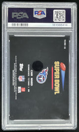 2025 Topps Chrome Tecmo Bowl #TECMO-16 Cam Ward RC SSP PSA 9