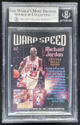1995-96 Topps Stadium Club Warp Speed #WS1 Michael Jordan BGS 8.5