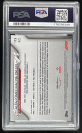 2020 Topps Chrome Sapphire Formula 1 Red #119 Alfa Romeo Racing Orlen /5 PSA 7
