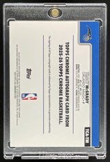 2025-26 Topps Chrome Geometric Red #TCA-TM Tracy McGrady Auto /5