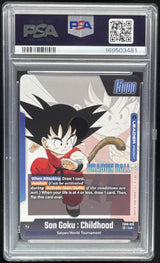2025 Dragon Ball Super World Manga Son Goku Childhood Art Gold PSA 10 #FB06-025