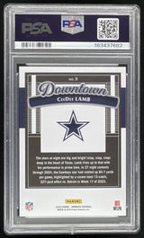 2025 Panini Donruss Downtown! SP #9 CeeDee Lamb PSA 9