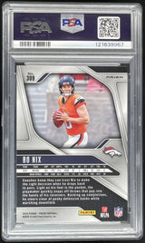 2024 Panini Prizm Silver Prizm #309 Bo Nix RC PSA 10