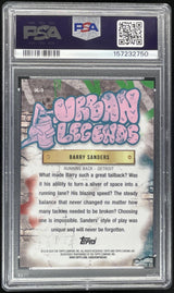 2024 Topps Chrome Urban Legends #UL-3 Barry Sanders PSA 10