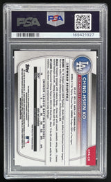 2025 Bowman Chrome Prospect Autograph #CPA-CK Ching-Hsien Ko RC Auto PSA 10